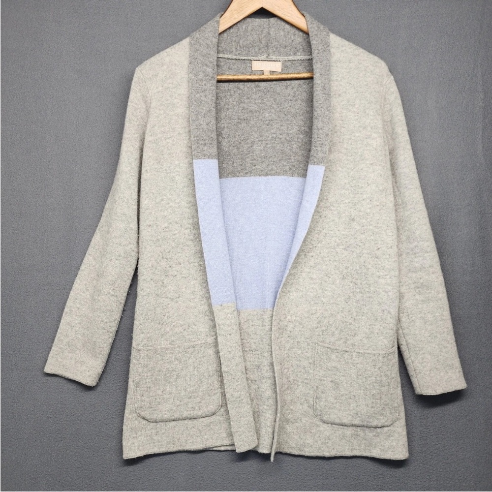 Benedetta B Wool Cashmere Open Cardigan Sz XL